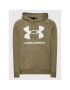 Under Armour Mikina Ua Rival Fleece Big Logo 1357093 Zelená Loose Fit - Pepit.cz