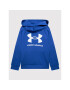 Under Armour Mikina Ua Rival Fleece Big Logo 1357585 Modrá Loose Fit - Pepit.cz