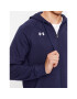 Under Armour Mikina Ua Rival Fleece Fz Hoodie 1379767 Tmavomodrá Loose Fit - Pepit.cz