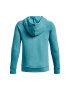 Under Armour Mikina UA Rival Fleece Hoodie 1357585 Zelená Relaxed Fit - Pepit.cz