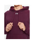 Under Armour Mikina Ua Rival Fleece Hoodie 1379757 Bordó Loose Fit - Pepit.cz