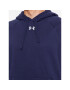 Under Armour Mikina Ua Rival Fleece Hoodie 1379757 Tmavomodrá Loose Fit - Pepit.cz