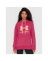 Under Armour Mikina Ua Rival Fleece Logo 1356318 Bordó Loose Fit - Pepit.cz