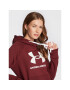 Under Armour Mikina Ua Rival Fleece Logo 1356318 Bordó Regular Fit - Pepit.cz