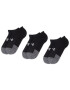 Under Armour Sada 3 párů nízkých ponožek unisex Heatgear No Show Sock 1346755-001 Černá - Pepit.cz