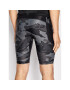 Under Armour Sportovní kraťasy Ua Iso-Chill Compression Print 1361594 Černá Slim Fit - Pepit.cz