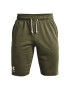 Under Armour Sportovní kraťasy UA RIVAL TERRY SHORT 1361631 Khaki Regular Fit - Pepit.cz