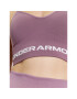 Under Armour Sportovní podprsenka Ua Seamless Low Long Bra 1357719 Fialová Compression Fit - Pepit.cz