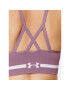 Under Armour Sportovní podprsenka Ua Seamless Low Long Bra 1357719 Fialová Compression Fit - Pepit.cz