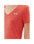 Under Armour T-Shirt Tech Ssv - Twist 1258568 Červená Loose Fit - Pepit.cz