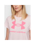 Under Armour T-Shirt Ua Sportstyle Graphic 1356305 Růžová Loose Fit - Pepit.cz