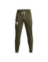 Under Armour Teplákové kalhoty UA Rival Terry Jogger 1361642 Khaki Regular Fit - Pepit.cz