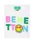 United Colors Of Benetton Halenka 3096C15E3 Bílá Regular Fit - Pepit.cz