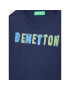 United Colors Of Benetton Halenka 3ATNC15F2 Tmavomodrá Regular Fit - Pepit.cz