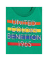 United Colors Of Benetton Halenka 3I1XC155S Zelená Regular Fit - Pepit.cz