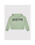 United Colors Of Benetton Mikina 39M2C200F Zelená Regular Fit - Pepit.cz