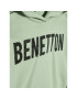 United Colors Of Benetton Mikina 39M2C200F Zelená Regular Fit - Pepit.cz