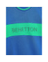 United Colors Of Benetton Mikina 3FPPC202R Modrá Regular Fit - Pepit.cz