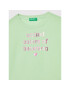 United Colors Of Benetton Mikina 3J68C101O Zelená Regular Fit - Pepit.cz