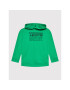 United Colors Of Benetton Mikina 3J68C200V Zelená Regular Fit - Pepit.cz