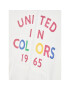 United Colors Of Benetton Mikina 3J68C5933 Bílá Regular Fit - Pepit.cz