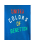 United Colors Of Benetton Mikina 3J70G104B Modrá Regular Fit - Pepit.cz