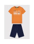 United Colors Of Benetton Sada T-shirt a šortky 3096CK002 Oranžová Regular Fit - Pepit.cz