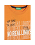 United Colors Of Benetton Sada T-shirt a šortky 3096CK002 Oranžová Regular Fit - Pepit.cz