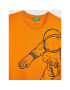 United Colors Of Benetton T-Shirt 3096C1018 Oranžová Regular Fit - Pepit.cz