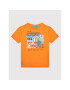 United Colors Of Benetton T-Shirt 3096C103Y Oranžová Regular Fit - Pepit.cz