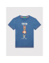 United Colors Of Benetton T-Shirt 3096G100S Modrá Regular Fit - Pepit.cz