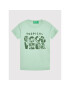 United Colors Of Benetton T-Shirt 3096G102O Zelená Regular Fit - Pepit.cz