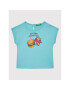 United Colors Of Benetton T-Shirt 3096G102W Modrá Regular Fit - Pepit.cz