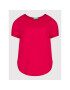 United Colors Of Benetton T-Shirt 3BVXE19E6 Bordó Oversize - Pepit.cz