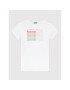 United Colors Of Benetton T-Shirt 3I1XC105O Bílá Regular Fit - Pepit.cz