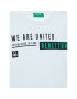 United Colors Of Benetton T-Shirt 3I1XC105T Bílá Regular Fit - Pepit.cz