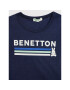 United Colors Of Benetton T-Shirt 3I9WMM28H Tmavomodrá Regular Fit - Pepit.cz