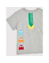 United Colors Of Benetton T-Shirt PAC-MAN 3096G102F Šedá Regular Fit - Pepit.cz