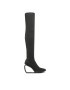 United Nude Mušketýrky Mobius Long Boot Hi 1069701117 Černá - Pepit.cz