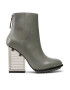 United Nude Polokozačky Hi Rise Bootie Hi 10636705165 Zelená - Pepit.cz