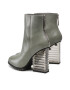 United Nude Polokozačky Hi Rise Bootie Hi 10636705165 Zelená - Pepit.cz