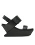 United Nude Sandály Delta Wedge Sandal 104130116 Černá - Pepit.cz