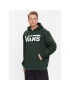 Vans Mikina Mn Classic Po Hoodie Ii VN0A456BBZ01 Zelená Classic Fit - Pepit.cz