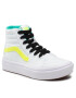 Vans Sneakersy Comfycush Sk8-Hi VN0A4U1RABV1 Bílá - Pepit.cz