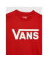 Vans T-Shirt Classic VN000IVF Červená Classic Fit - Pepit.cz