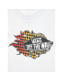 Vans T-Shirt Flame VN0A5KPF Bílá Regular Fit - Pepit.cz