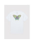 Vans T-Shirt Fly Butter Crew VN0A5LEN Bílá Regular Fit - Pepit.cz