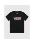 Vans T-Shirt Flying V Crew VN0A53P2 Černá Regular Fit - Pepit.cz