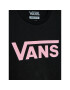 Vans T-Shirt Flying V Crew VN0A53P2 Černá Regular Fit - Pepit.cz