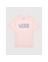 Vans T-Shirt Flying V Wash VN0A5LET Růžová Regular Fit - Pepit.cz